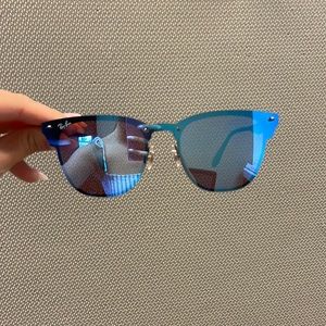 Ray Ban mirrored sunglasses